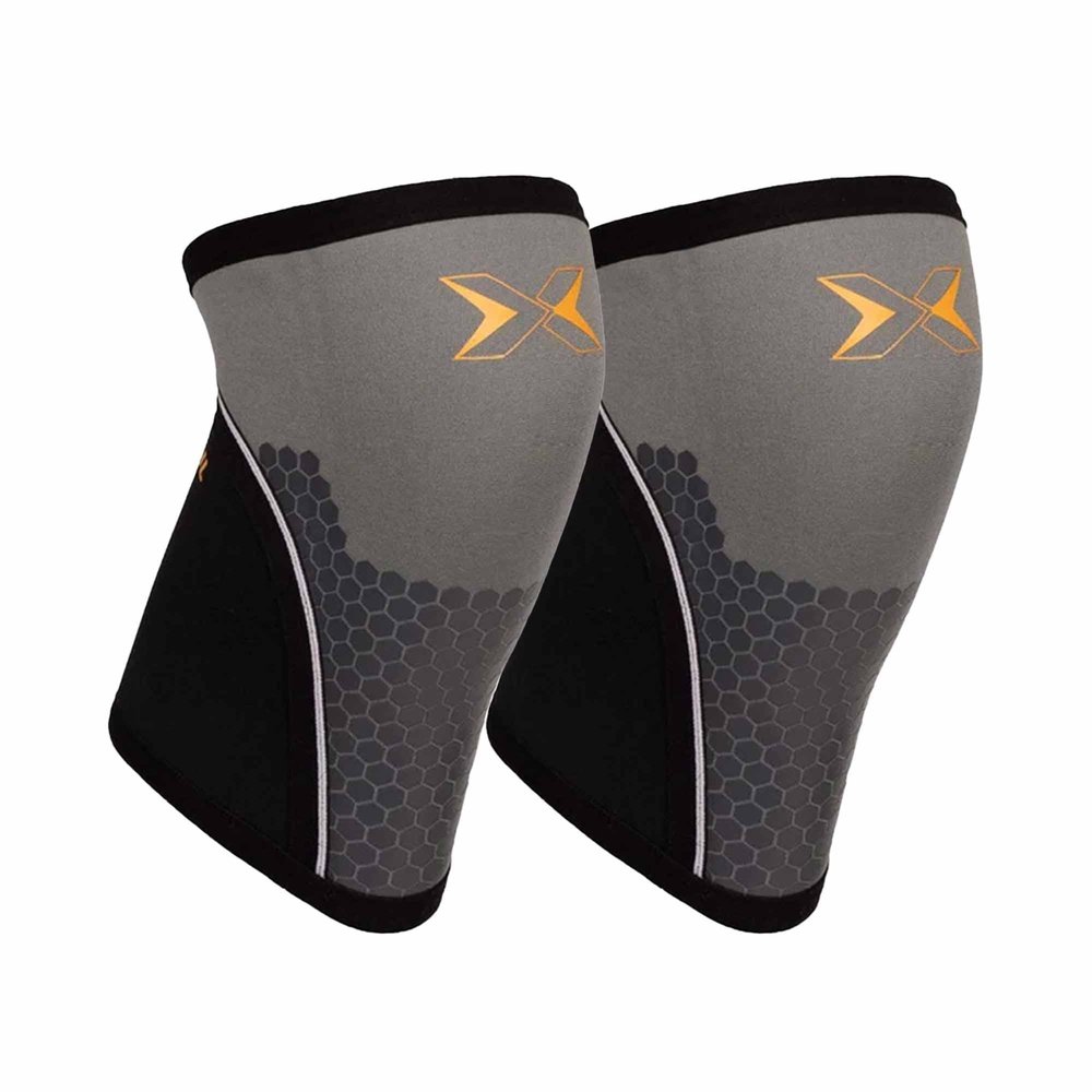 PicSil Hex Tech Knee Sleeves 5mm (Kniebandagen Paar) Grau kaufen bei HighPowered.ch