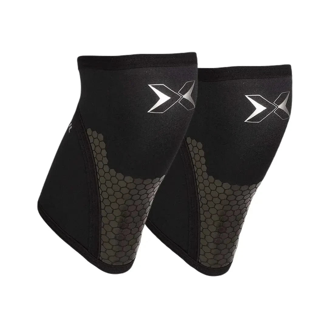 Buy Hex Tech Knee Sleeves 7 mm (Pair) Black / S - PicSil Knee Sleeves - Fitness Online Store