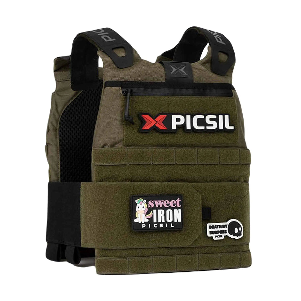 Buy the PicSil Ingot Weighted Vest Complete Set for Men (9 kg) at HighPowered.ch
