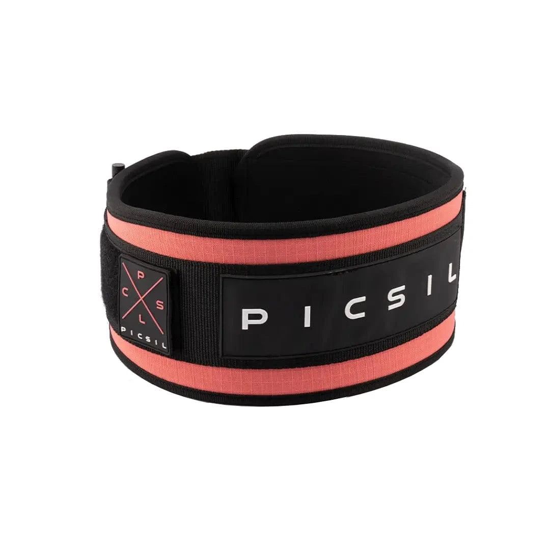 Buy the PicSil 2nd Generation Weightlifting Belt in Orange / S - PicSil Weightlifting Belt - Online Fitness Store
