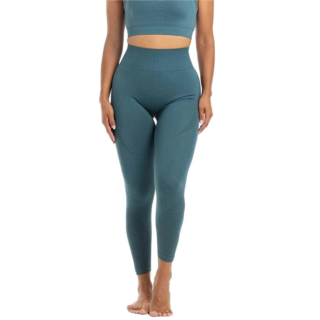 Seamless Damen Leggings (Sculpt) Blau / S kaufen - PicSil Unterteile Damen - Fitness Onlineshop
