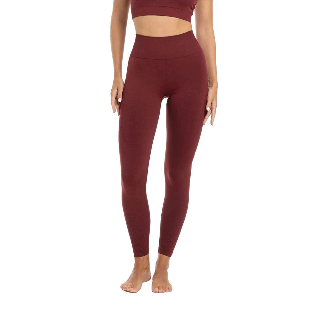 Seamless Damen Leggings (Sculpt) Bordeaux / S kaufen - PicSil Unterteile Damen - Fitness Onlineshop
