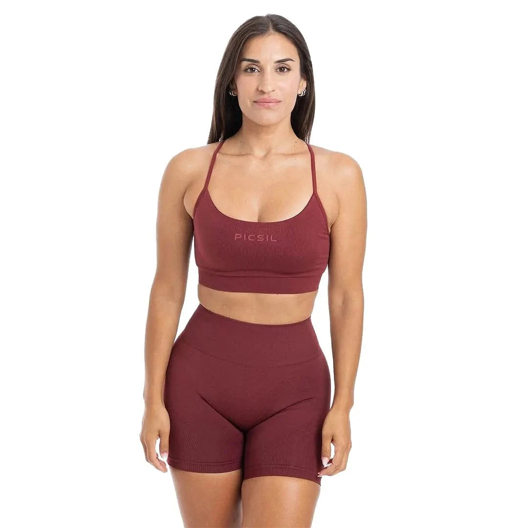 Seamless Freedom Sport-BH Bordeaux / S kaufen - PicSil Oberteile Damen - Fitness Onlineshop