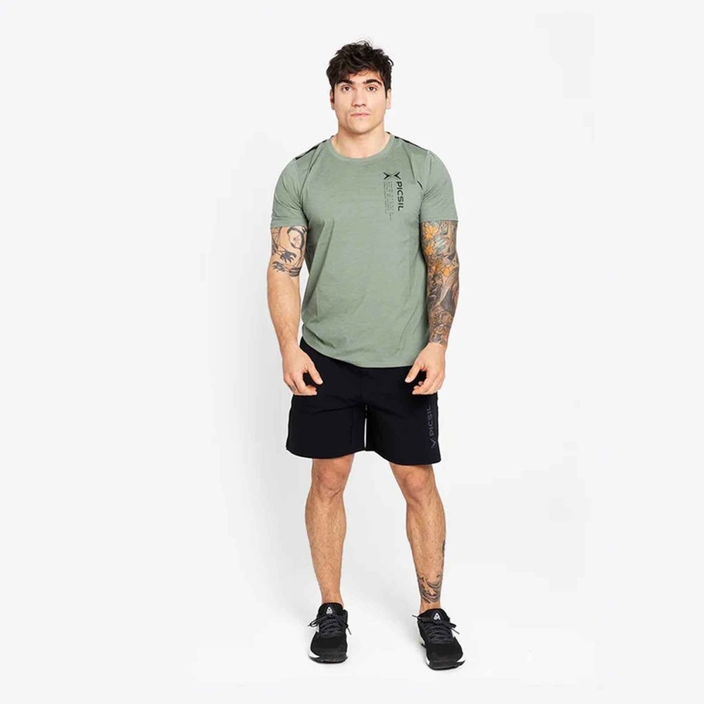 PicSil Shorts Premium Man 0.1 (Kurze Sporthose) Bordeaux kaufen bei HighPowered.ch