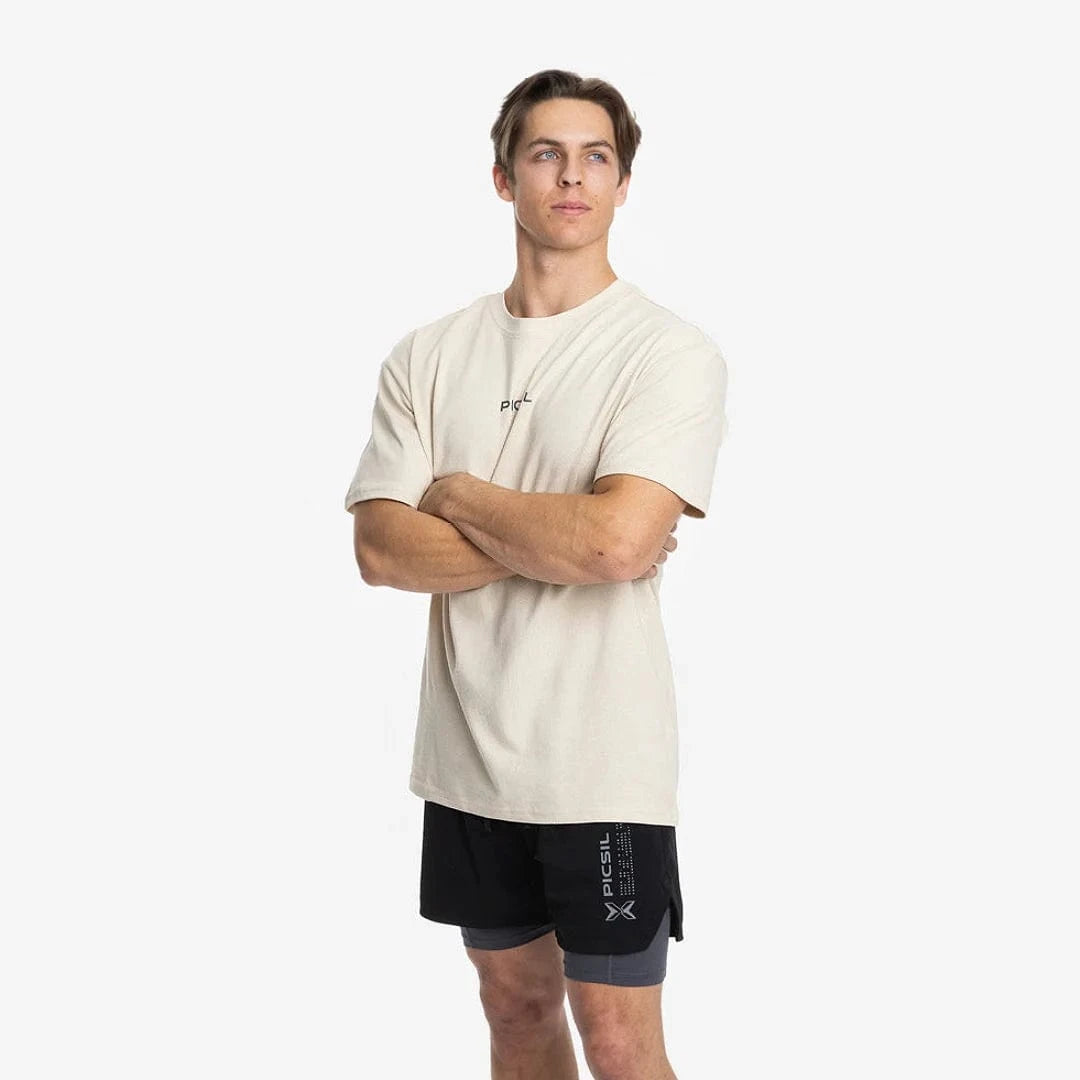 Urban Oversize T-Shirt (Bio-Baumwolle) kaufen - PicSil Oberteile Herren - Fitness Onlineshop
