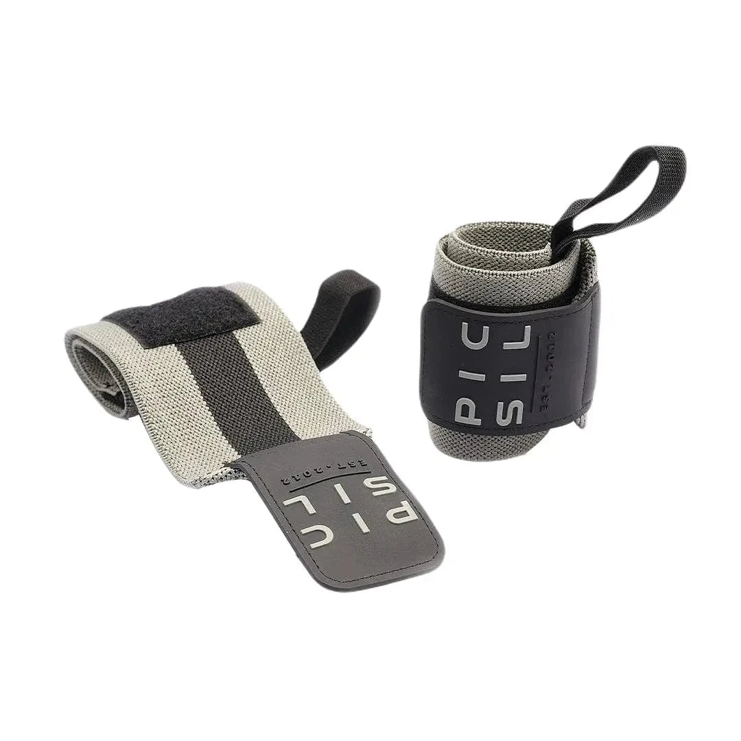 Wrist Wraps (Handgelenkbandagen) Grau kaufen - PicSil Handgelenkbandagen - Fitness Onlineshop