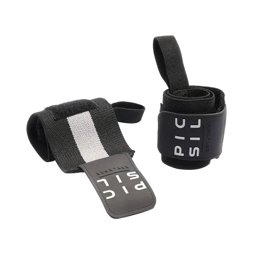 Wrist Wraps (Handgelenkbandagen) Schwarz kaufen - PicSil Handgelenkbandagen - Fitness Onlineshop