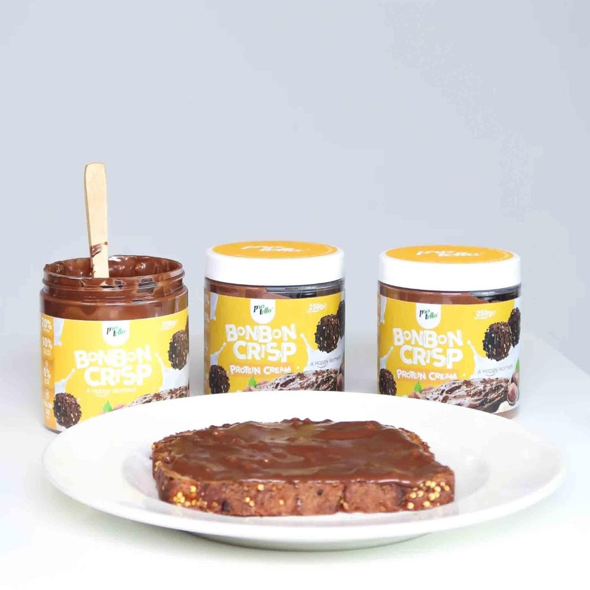 Protella BonBon Crisp Protein Cream (Protein-Brotaufstrich) Chocolate and Hazelnut kaufen bei HighPowered.ch