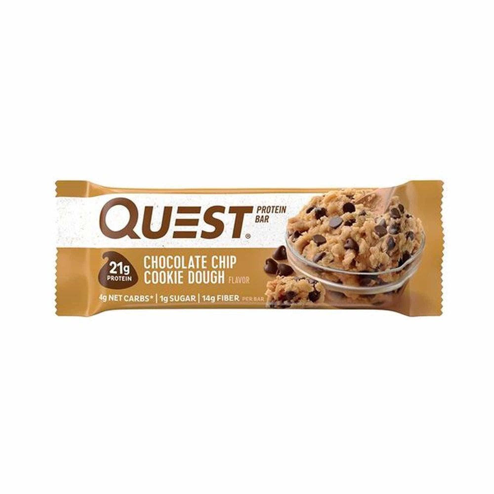 Achetez les barres protéinées Quest Nutrition Protein Riegel 60 g Chocolate Chip Cookie Dough sur HighPowered.ch