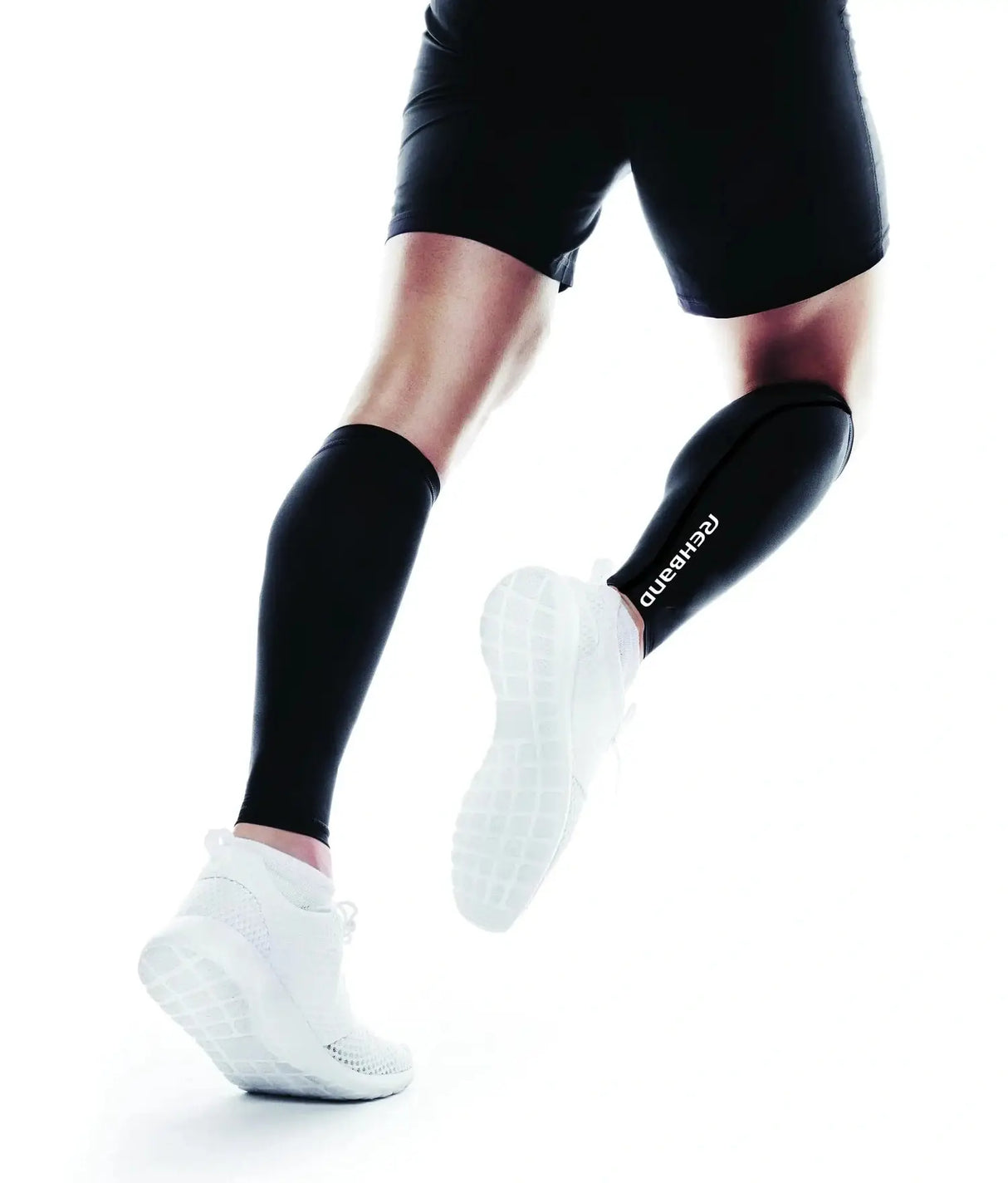 Buy Rehband QD Compression Calf Sleeves (Pair) in Black at HighPowered.ch
