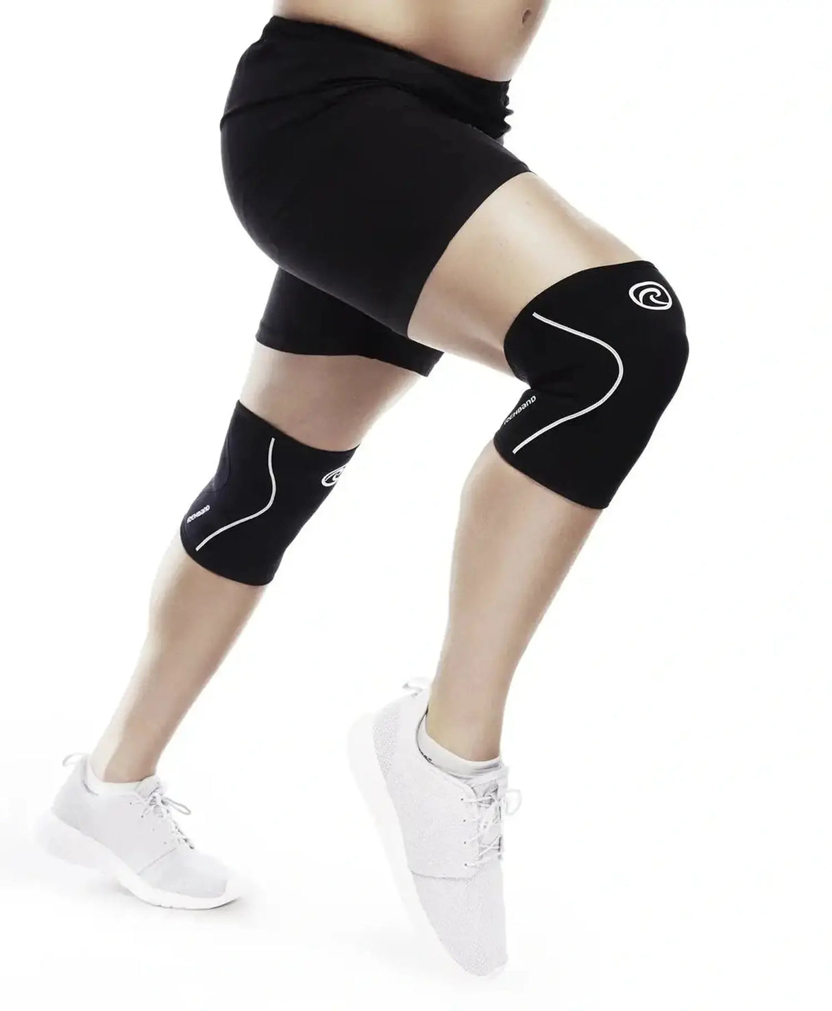 Acheter la genouillère Rehband RX Knee Sleeve 3 mm (genouillère) noire sur HighPowered.ch