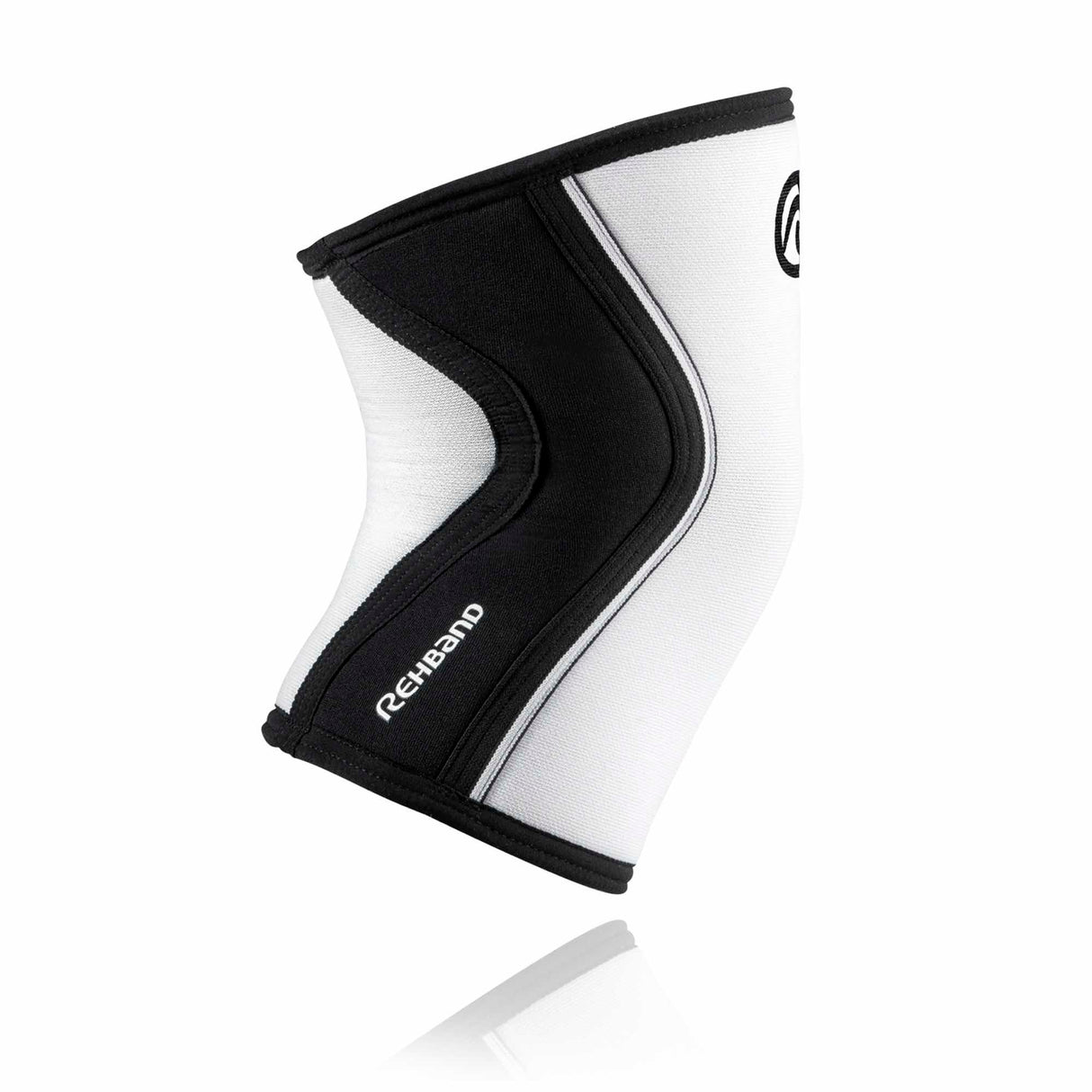 Acquista la ginocchiera Rehband RX Knee Sleeve 5 mm (fascia per ginocchio) bianca su HighPowered.ch
