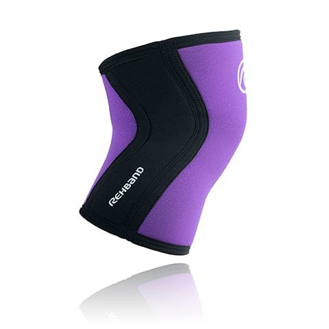 Acquista la ginocchiera Rehband RX Knee Sleeve 5 mm (fascia per ginocchio) viola su HighPowered.ch