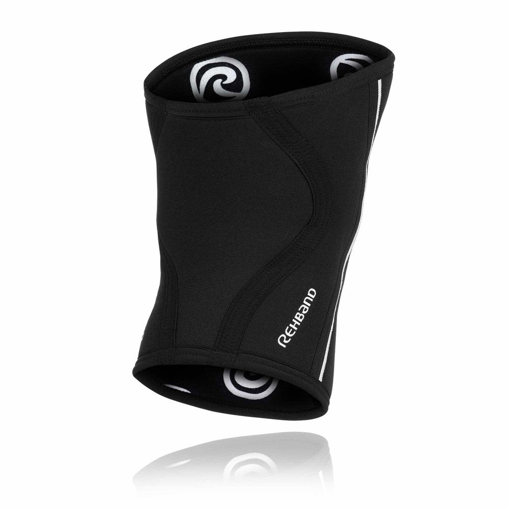 Acquista la ginocchiera Rehband RX Knee Sleeve 7 mm (fascia per ginocchio) nera su HighPowered.ch
