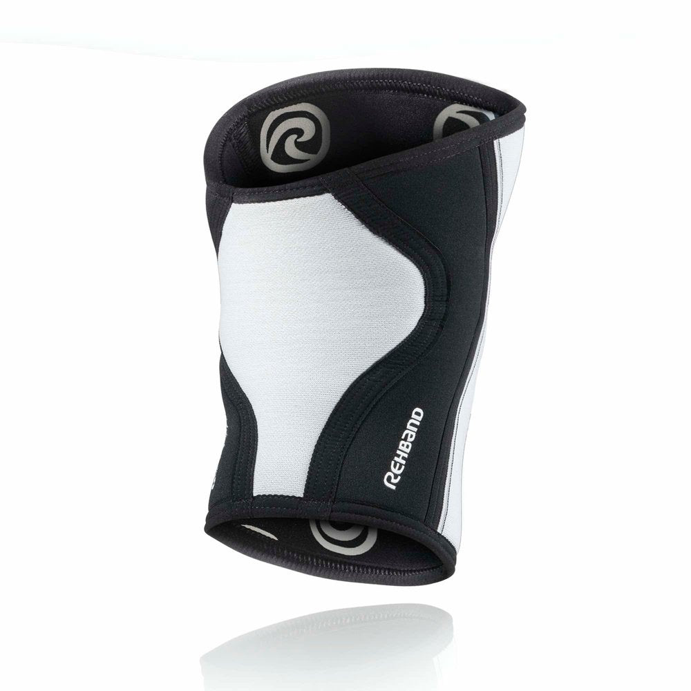 Acquista la ginocchiera Rehband RX Knee Sleeve 7 mm (fascia per ginocchio) bianca su HighPowered.ch