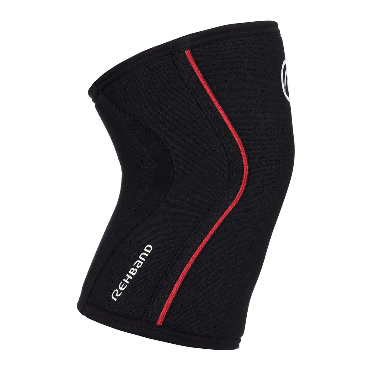 Acquista la ginocchiera Rehband RX Knee Sleeve 7 mm (fascia per ginocchio) nera-rossa su HighPowered.ch