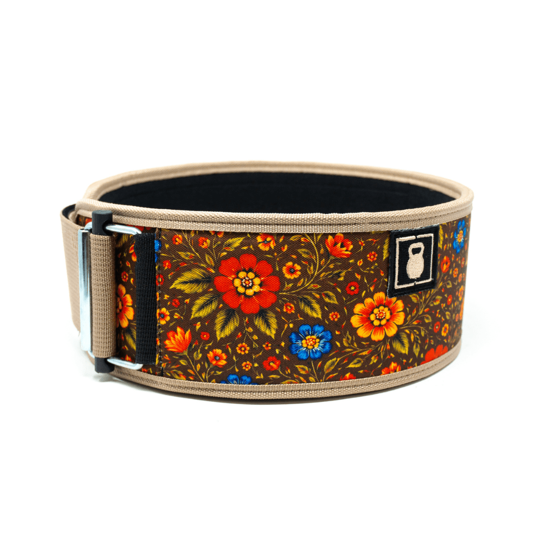 Florecer by Fee Saghafi 4" Weightlifting Belt kaufen - RK Industries Official Lifting Belts of USAW - Fitness Onlineshop