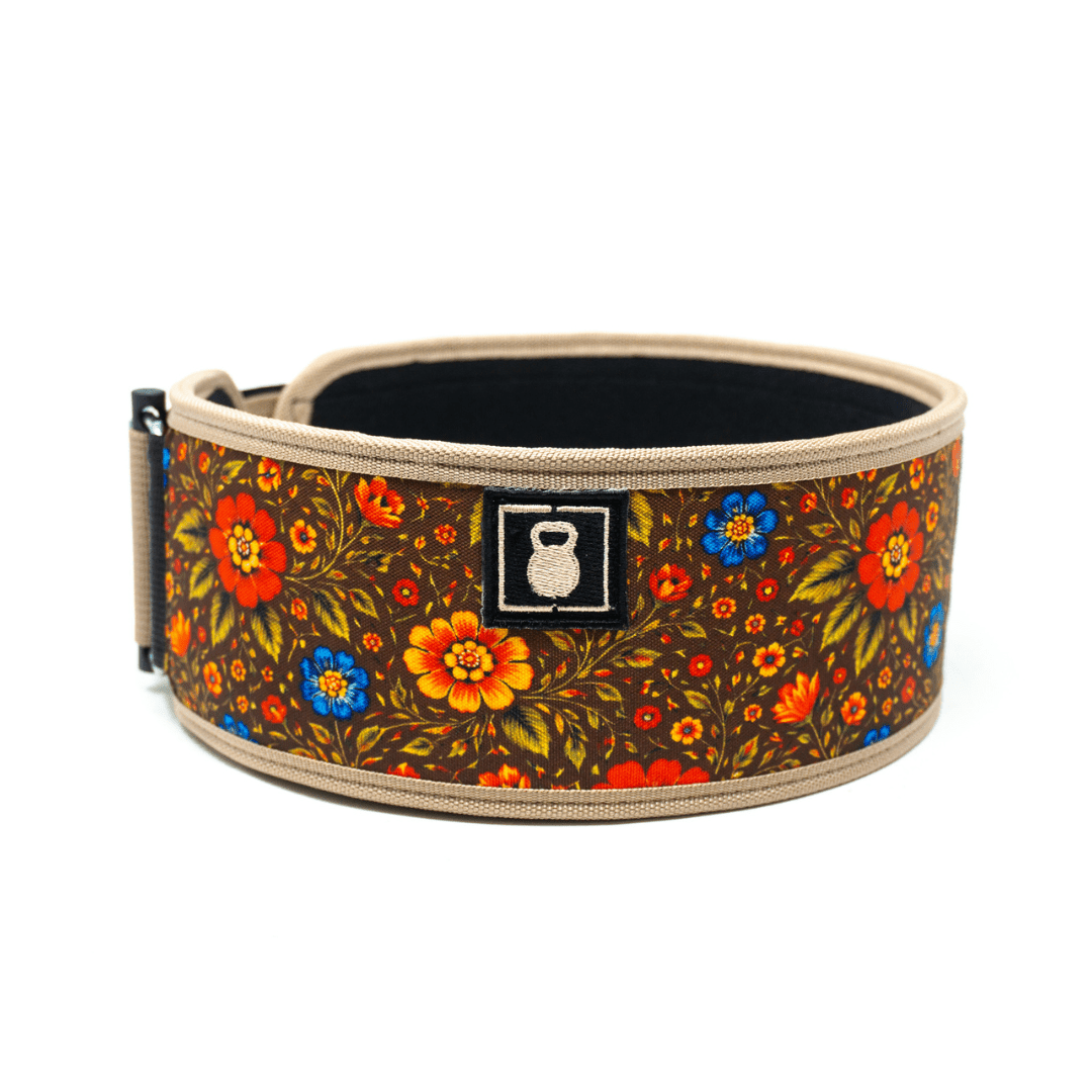 Florecer by Fee Saghafi 4" Weightlifting Belt kaufen - RK Industries Official Lifting Belts of USAW - Fitness Onlineshop