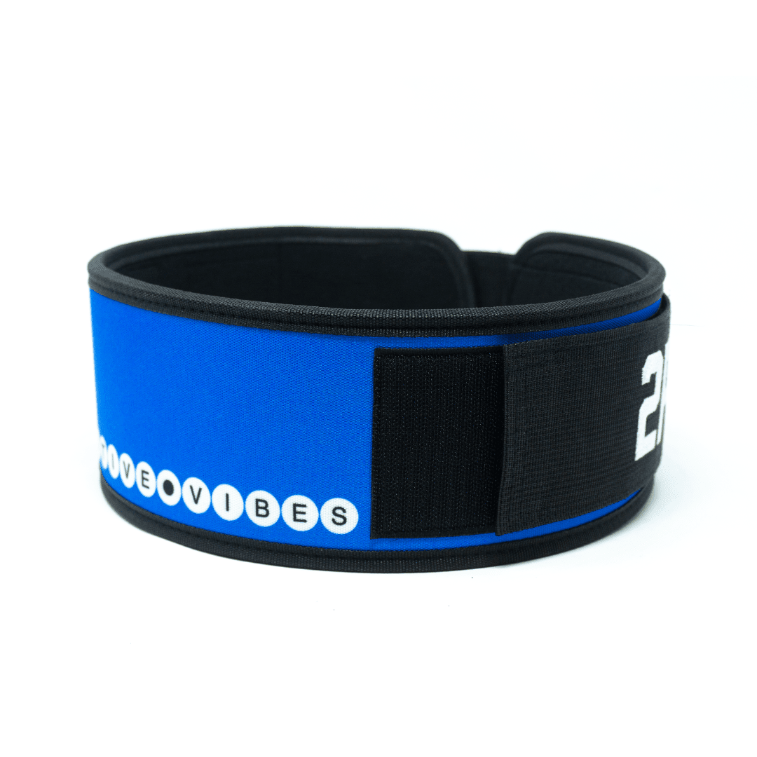 Positive Vibes by Alexis Raptis 4" Weightlifting Belt kaufen - RK Industries Official Lifting Belts of USAW - Fitness Onlineshop