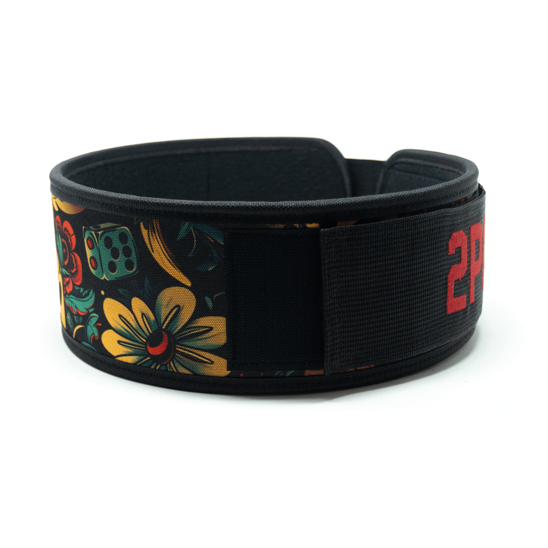 Press Your Luck 4" Weightlifting Belt kaufen - RK Industries Official Lifting Belts of USAW - Fitness Onlineshop