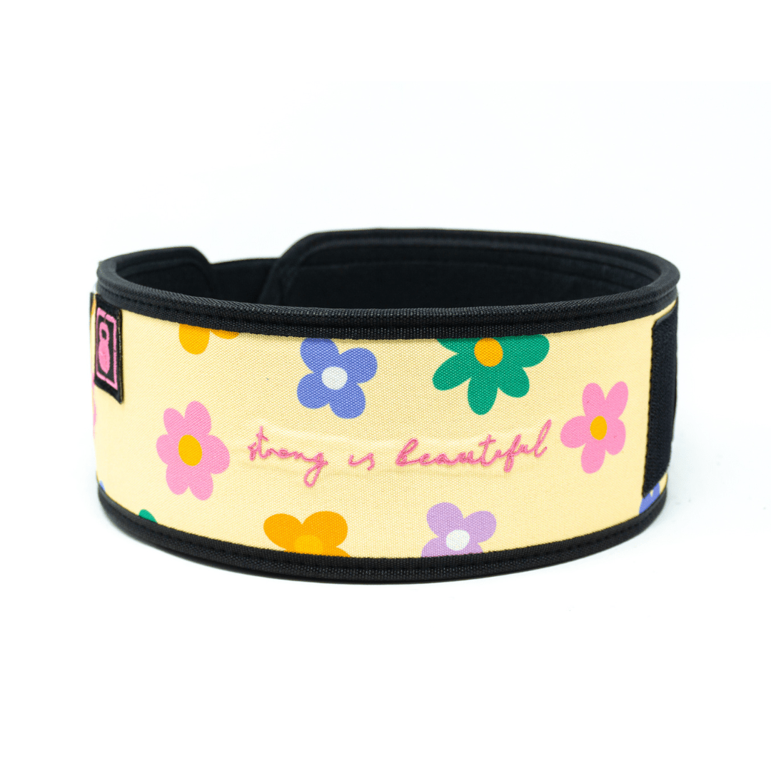 Strong Is Beautiful by Aimee Cringle 4" Weightlifting Belt kaufen - RK Industries Official Lifting Belts of USAW - Fitness Onlineshop