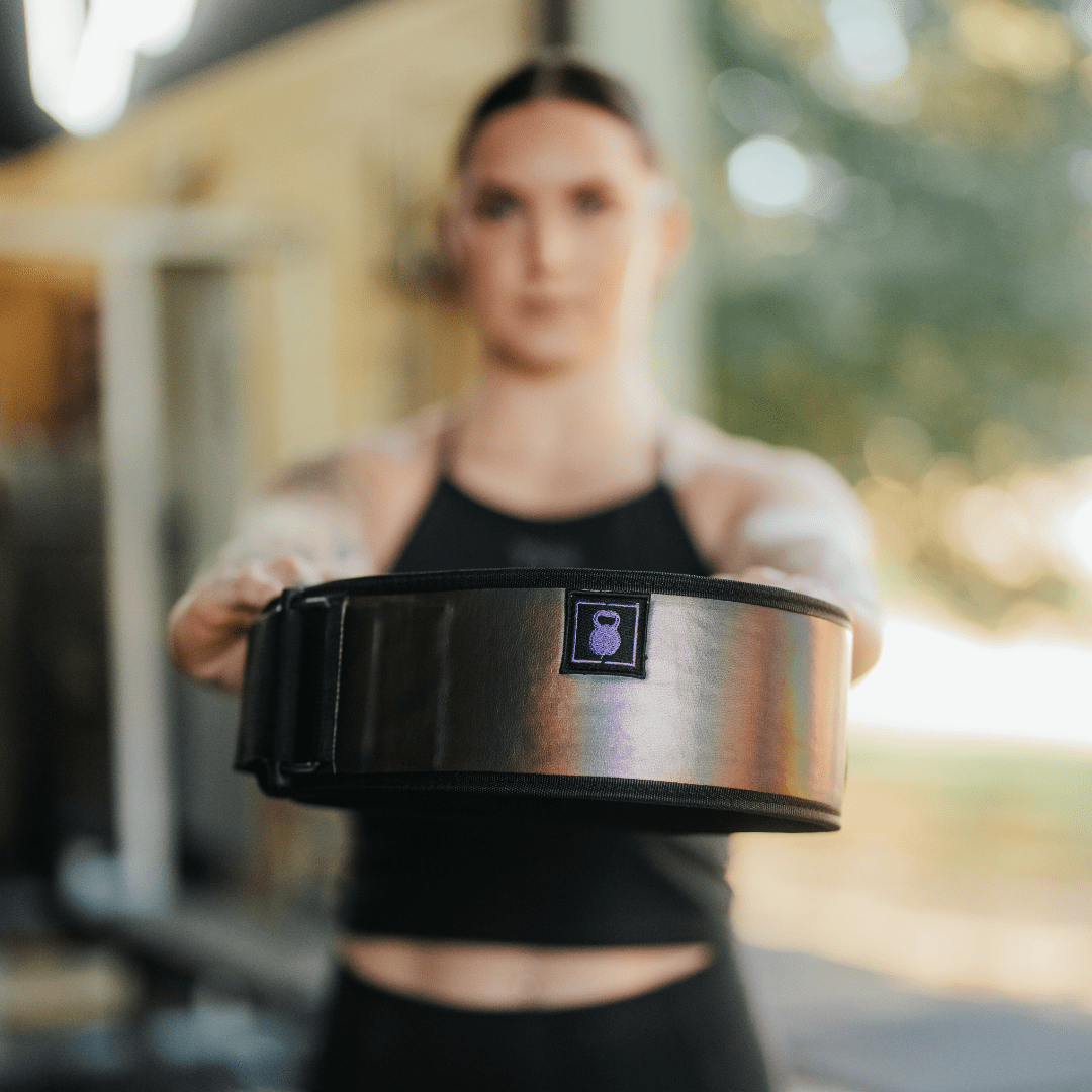 Ultraviolet by Mattie Rogers 4" Weightlifting Belt kaufen - RK Industries Official Lifting Belts of USAW - Fitness Onlineshop