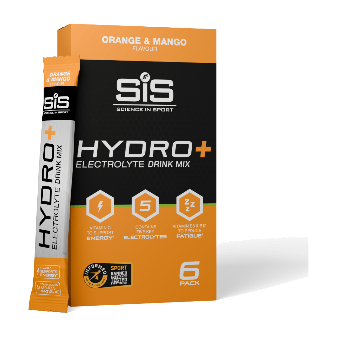 SIS Hydro+ Electrolyte Drink Mix 6 x 4.3 g / Orange Mango kaufen - Science in Sport Elektrolyte - Fitness Onlineshop
