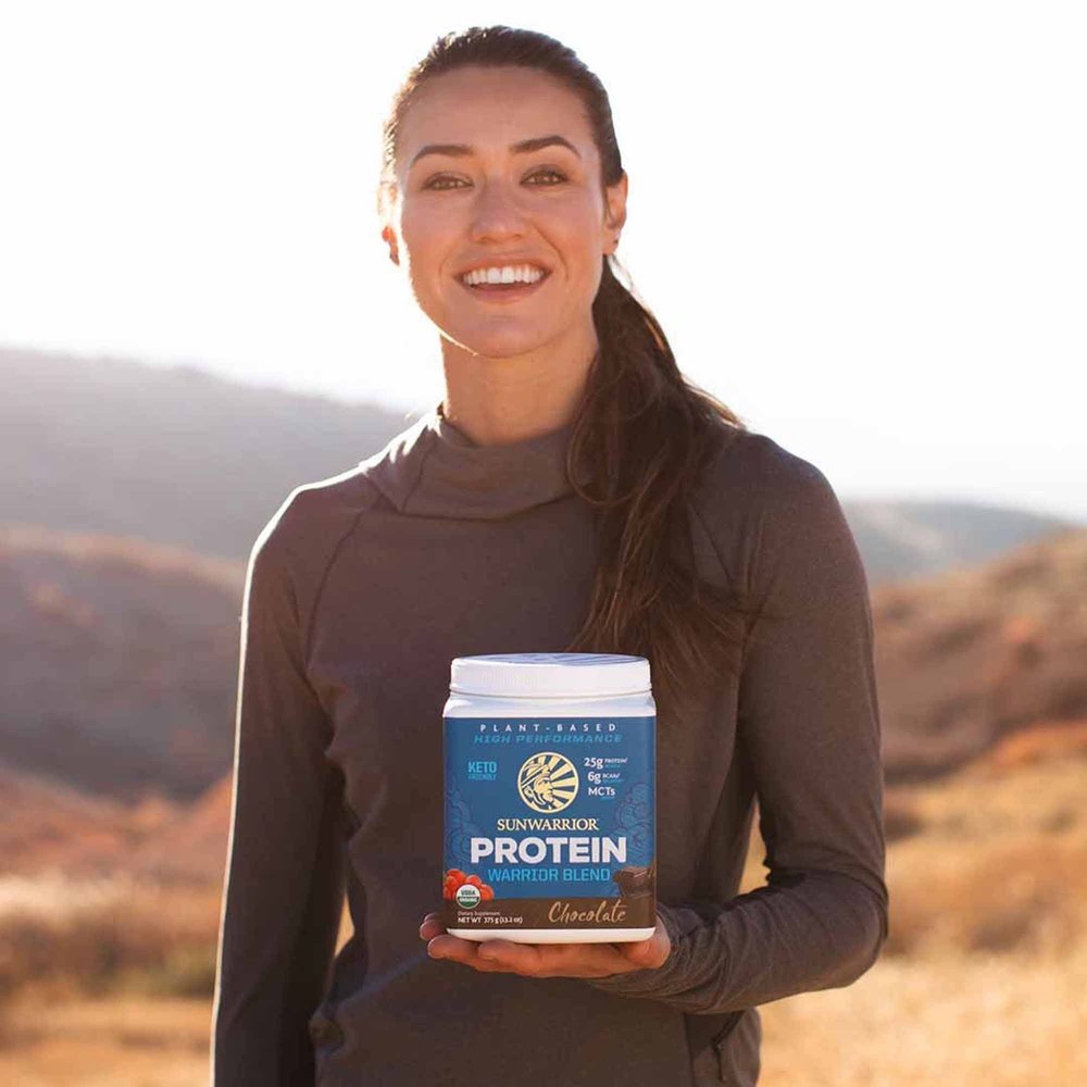 Buy Sunwarrior Warrior Blend Protein (750 g) Chocolate at HighPowered.ch
