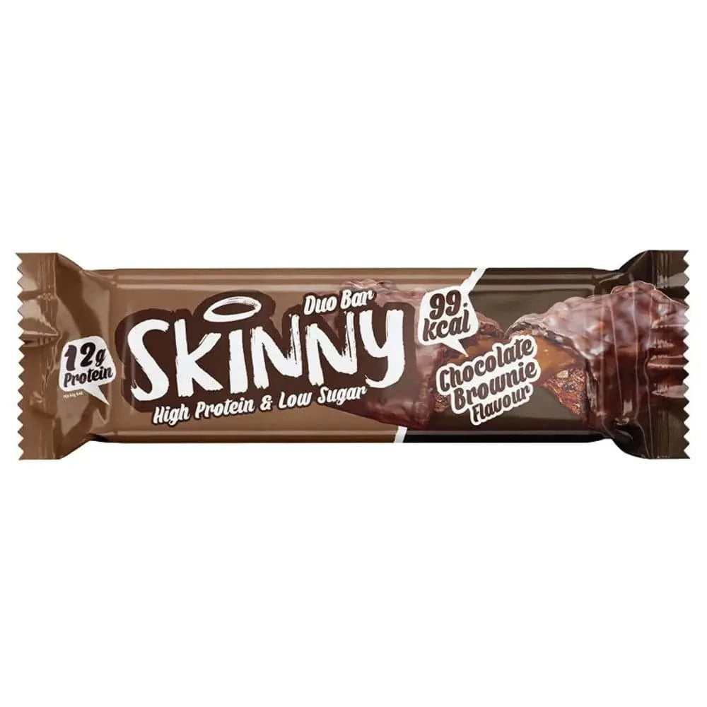 Buy Skinny Protein Bars 60 g / Chocolate Brownie - Vegan Protein Bars - Fitness Online Store