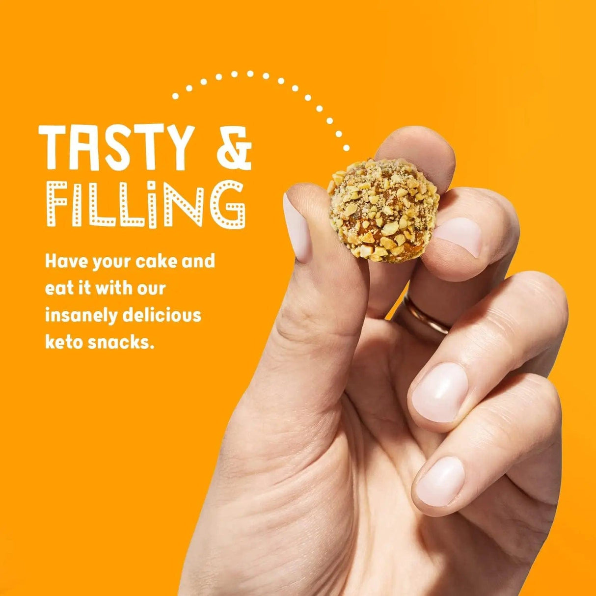 Achetez les blondies au caramel salé Keto Ball Snack 25 g de The Protein Ball Co sur HighPowered.ch