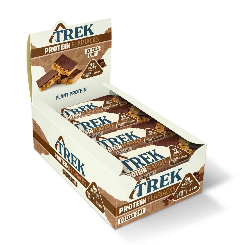 TREK TREK Protein Flapjack 16 x 50 g Cocoa & Oat kaufen bei HighPowered.ch