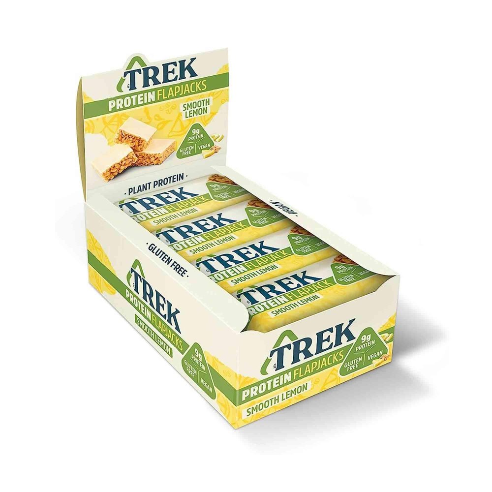 Acheter les barres protéinées TREK TREK Protein Flapjack 16 x 50 g au citron crémeux sur HighPowered.ch