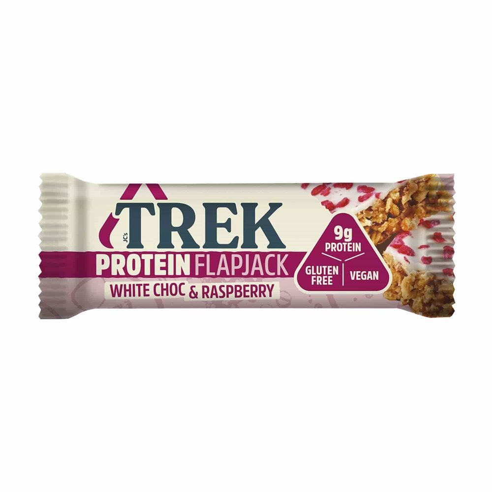 TREK TREK Protein Flapjack 50 g White Choc & Raspberry kaufen bei HighPowered.ch
