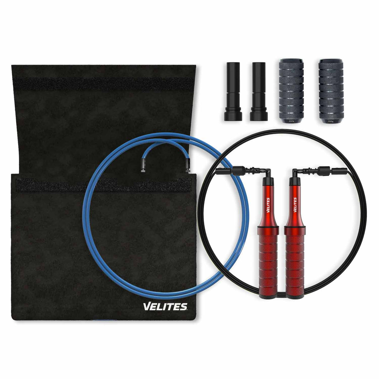 Buy Velites Earth 2.0 Jump Rope Complete Set Super Heavy Red at HighPowered.ch