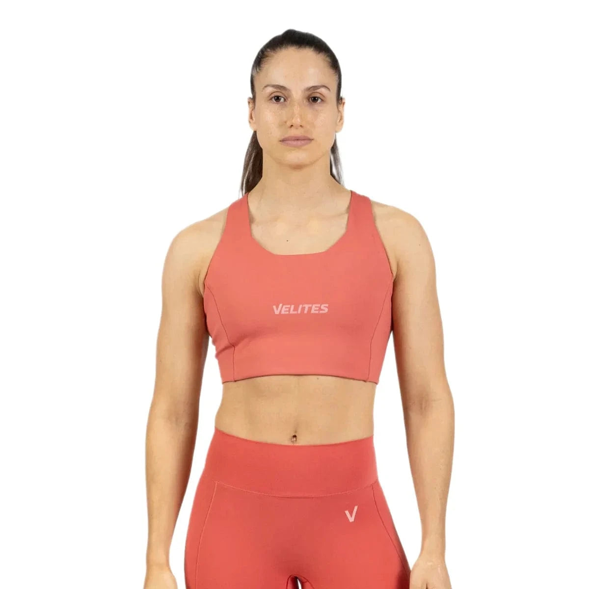 Holo Bra high Neck Raspberry / S kaufen - Velites Oberteile Damen - Fitness Onlineshop