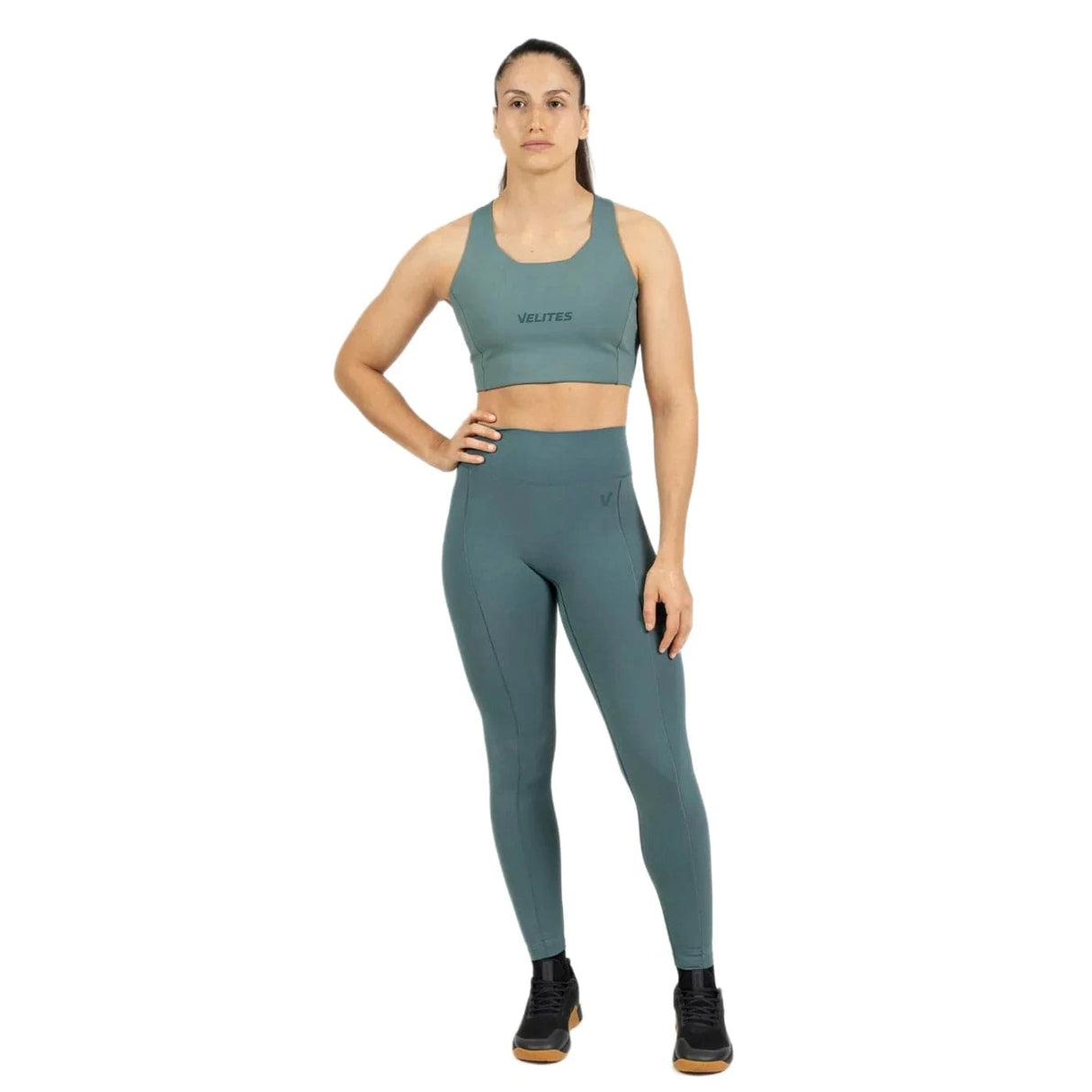 Legging long Türkis / XS kaufen - Velites Unterteile Damen - Fitness Onlineshop