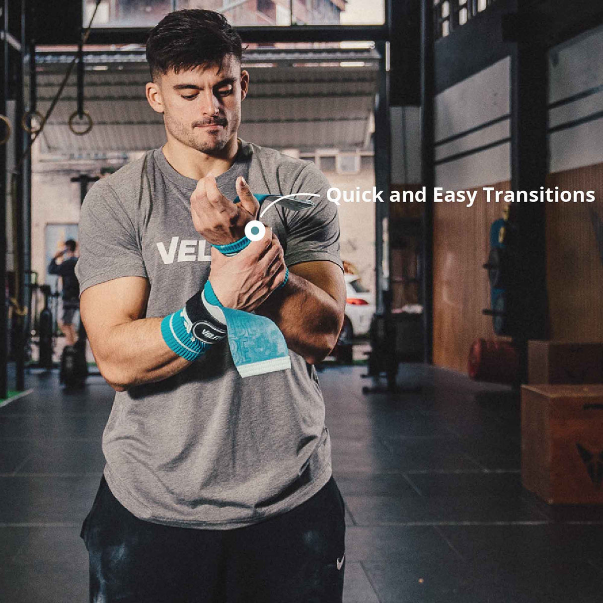 Acheter les poignées Velites Quad Pro bleues sur HighPowered.ch