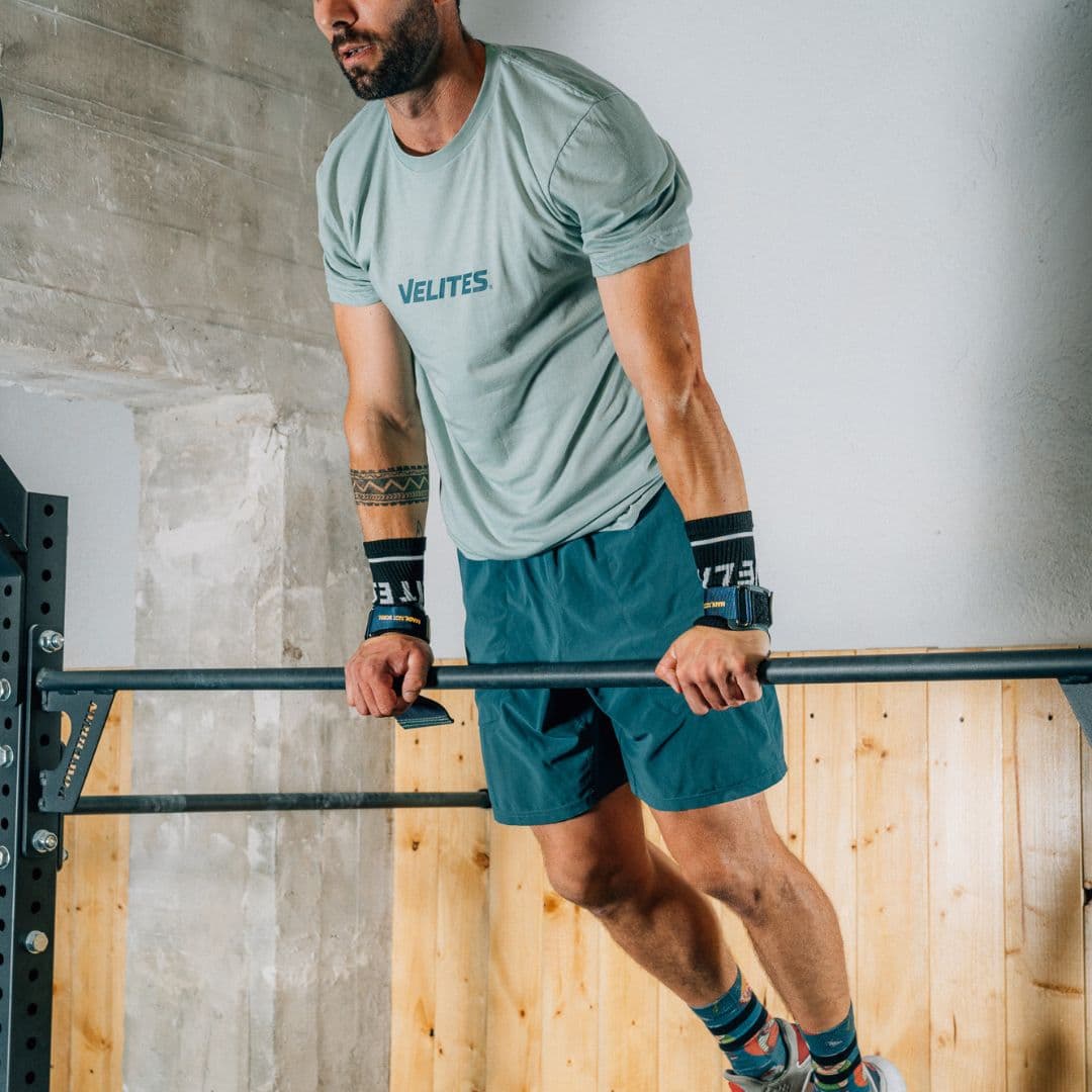 Buy Velites Quad Ultra Grips (No Chalk) Turquoise at HighPowered.ch