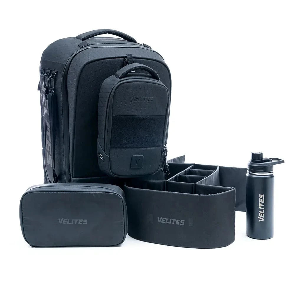 Storm Backpack Komplett-Set (5-teilig) Grau Duradiamond kaufen - Velites Rucksäcke - Fitness Onlineshop