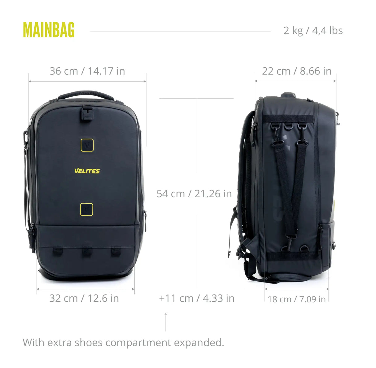 Storm Backpack + WodBag kaufen - Velites Rucksäcke - Fitness Onlineshop