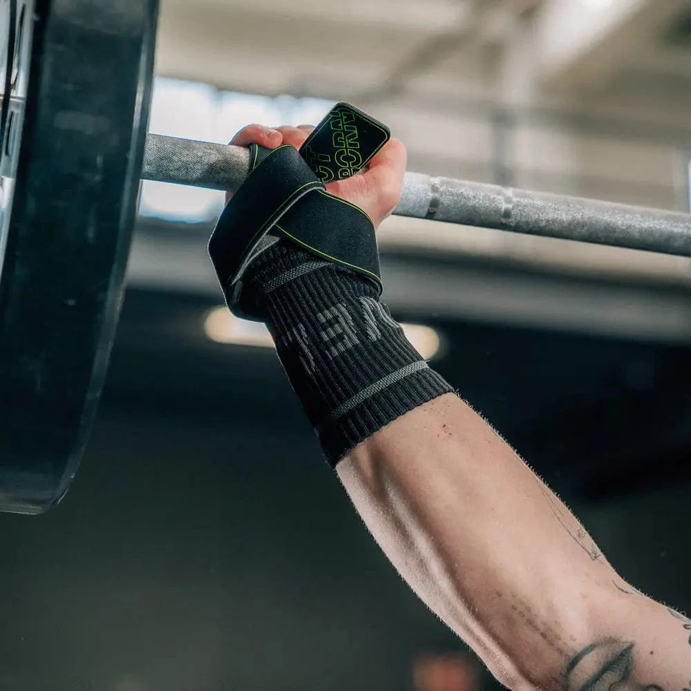 Weightlifting Straps Black kaufen - Velites Zughilfen - Fitness Onlineshop