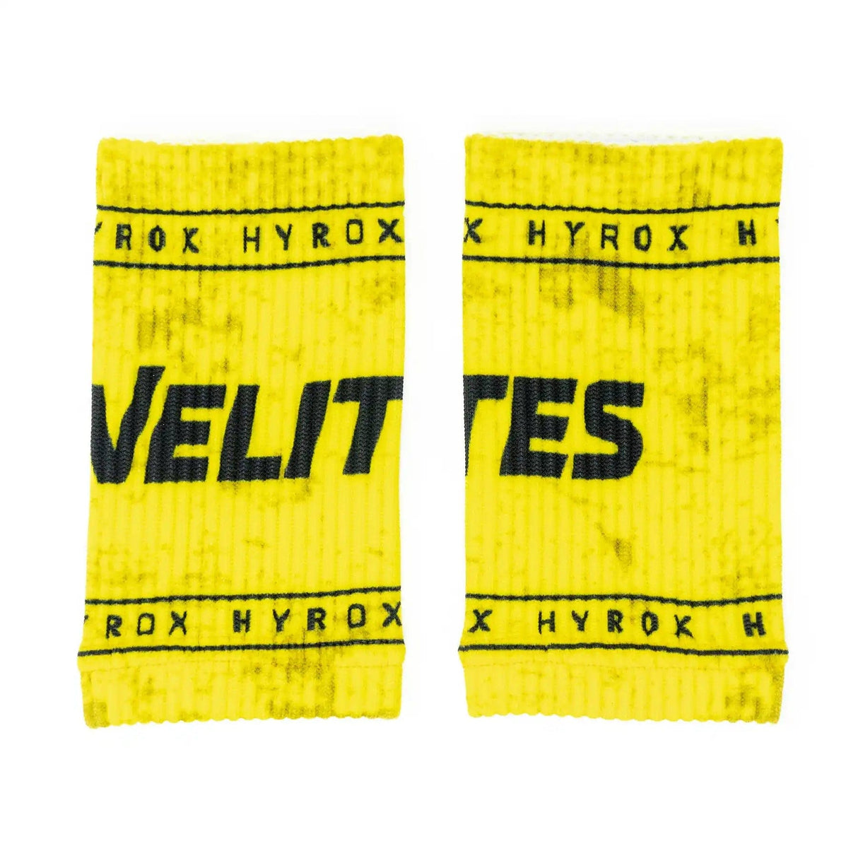 Acheter les bracelets Velites (bandes anti-transpiration) Hyrox (jaunes) sur HighPowered.ch