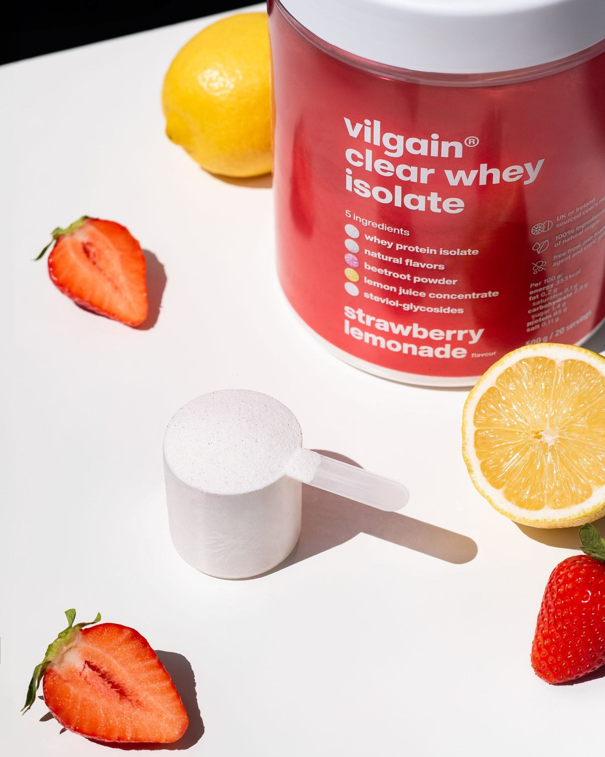 Clear Whey Isolate kaufen - Vilgain Whey Proteinpulver - Fitness Onlineshop