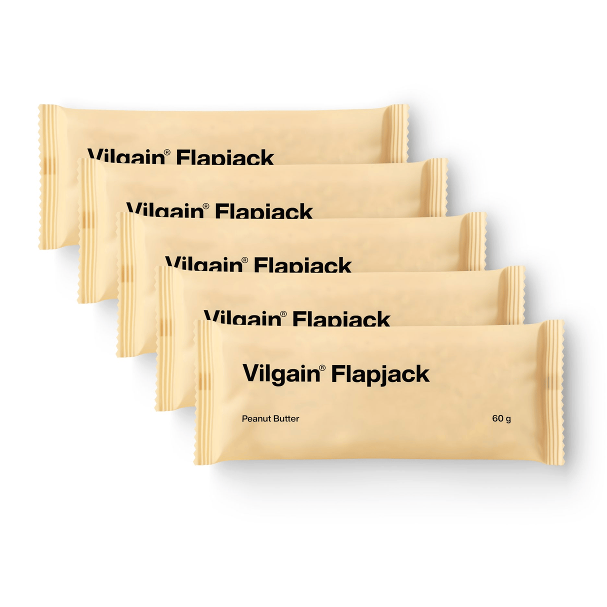 Flapjack Erdnussmus / 5 x 60 g kaufen - Vilgain Energieriegel - Fitness Onlineshop