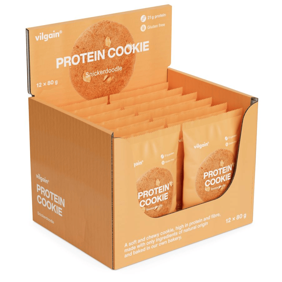 Protein Cookie Zimt-Keks / 12 x 80 g kaufen - Vilgain Protein Cookie - Fitness Onlineshop
