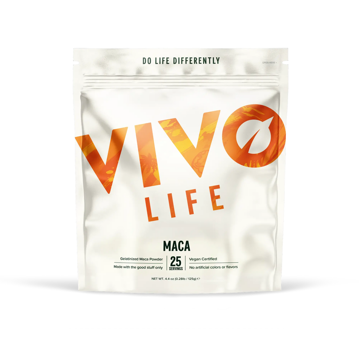 Maca Pulver (gelatinisiert) 125 g kaufen - Vivo Life Adaptogene - Fitness Onlineshop