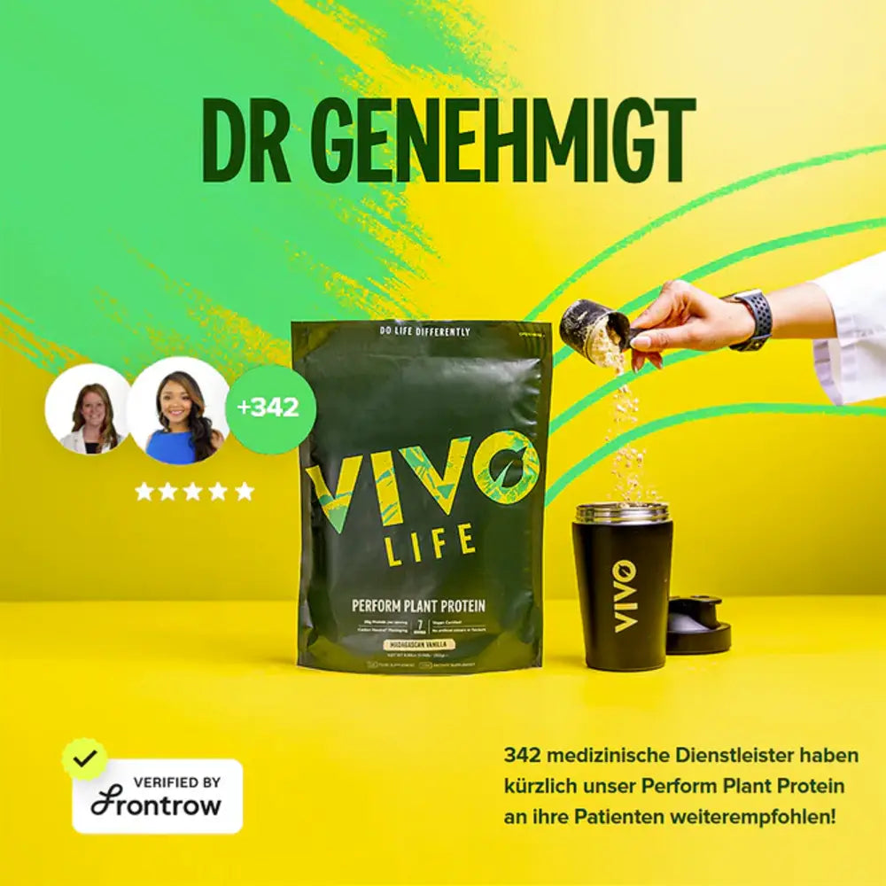 Perform Pro Protein Vanilla / 26 Portionen kaufen - Vivo Life Vegane Proteinpulver - Fitness Onlineshop