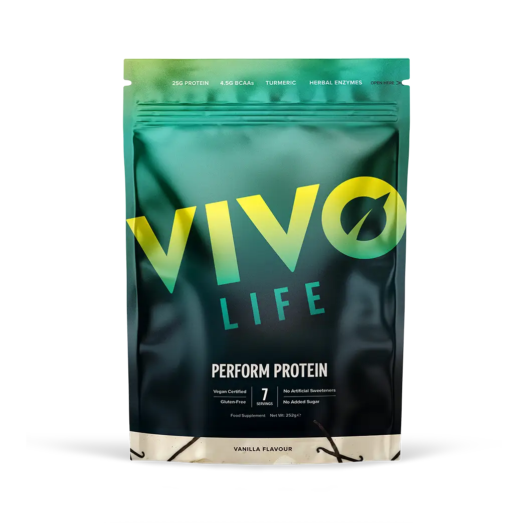 Perform Protein Vanilla / 7 Portionen kaufen - Vivo Life Vegane Proteinpulver - Fitness Onlineshop