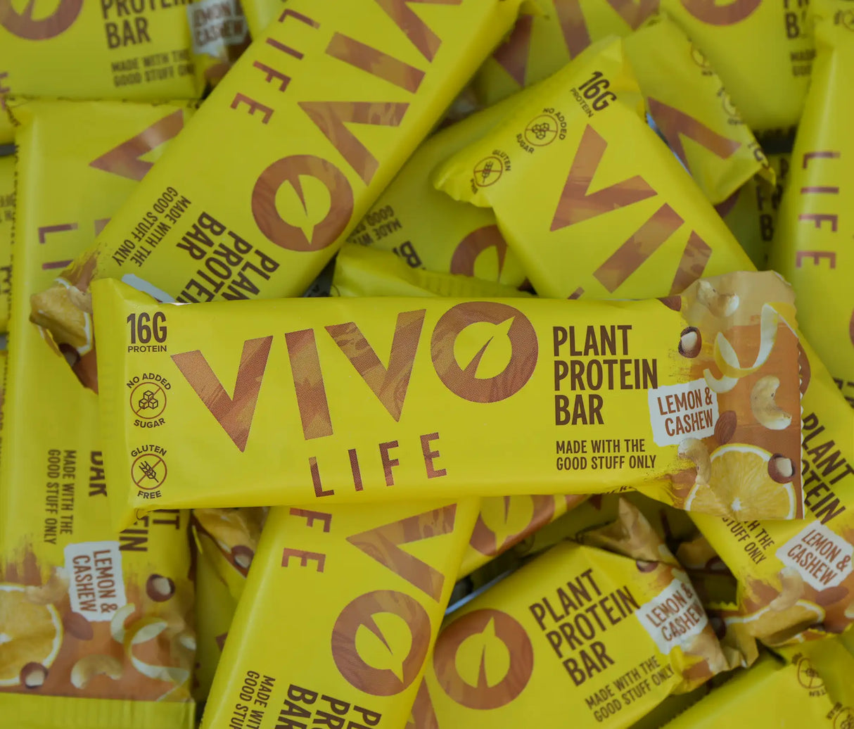 Plant Protein Bar kaufen - Vivo Life Vegane Proteinriegel - Fitness Onlineshop