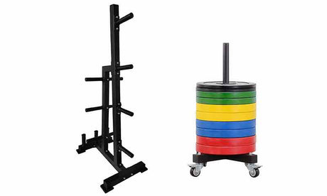 Weight plate rack